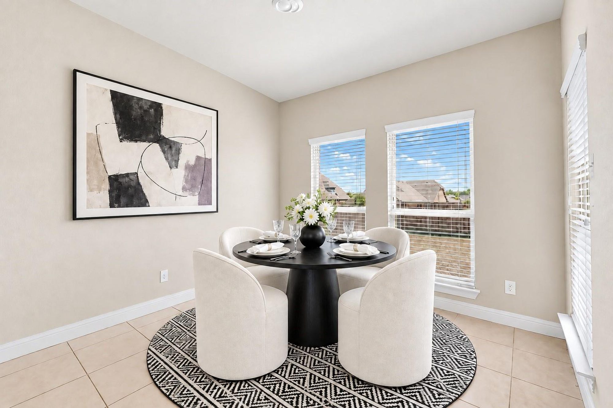 Breakfast area